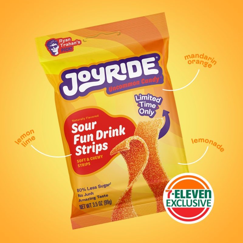 Joyride Sour Fun Drink Strips 99g