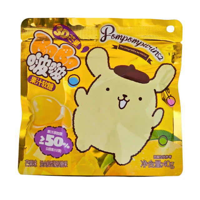 QSS Pompompurin Soft Candy Mango Flavour 40g