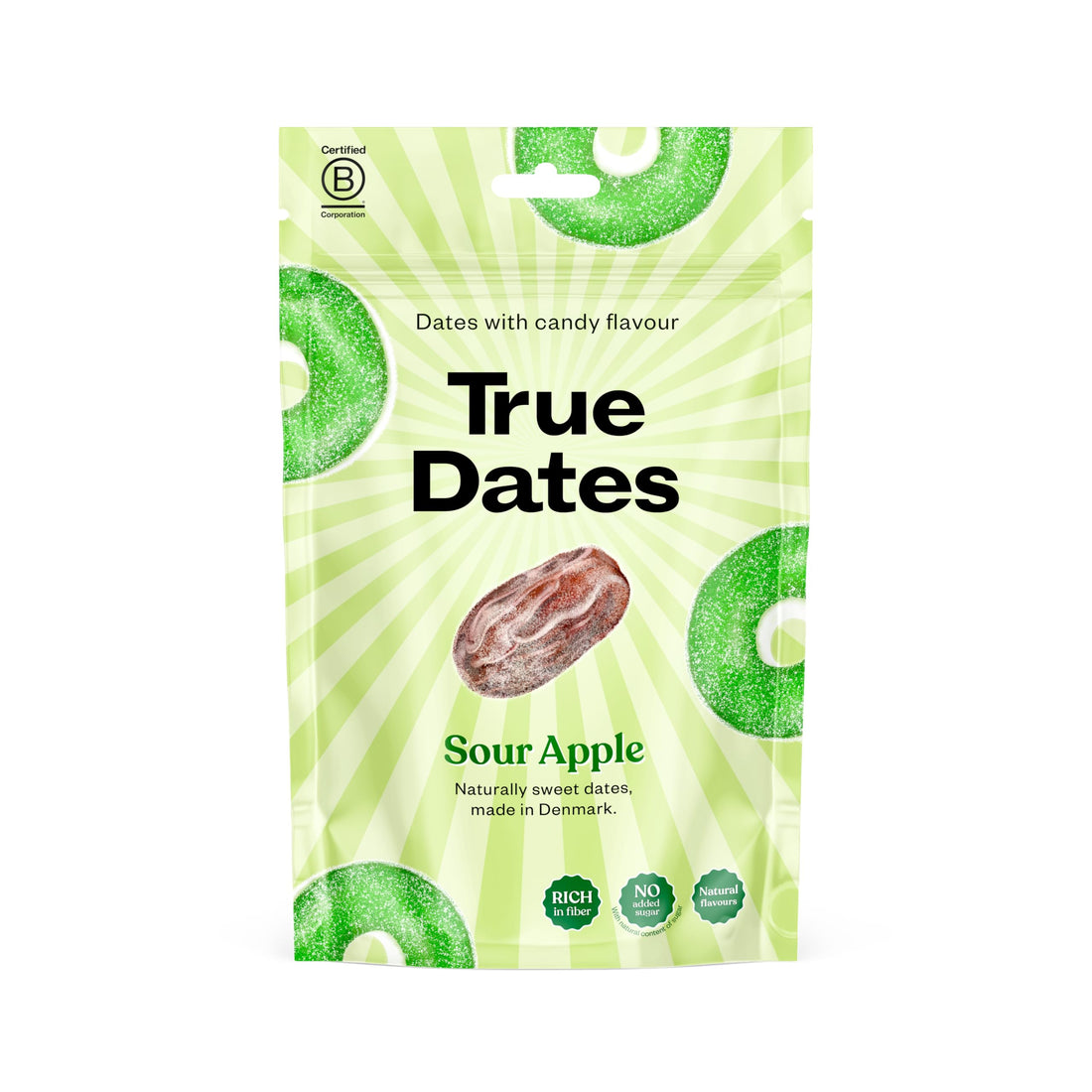 True Dates Sour Apple 100g (Denmark)