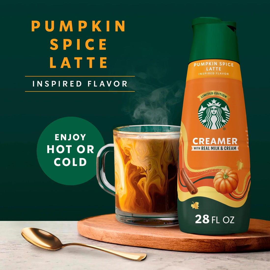 Starbucks Pumpkin Spice Latte Creamer 828ml