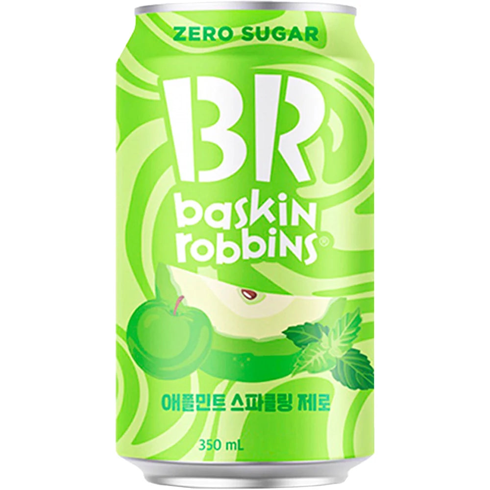 Baskin Robbins Zero Apple Mint Soda (South Korea) 350ml