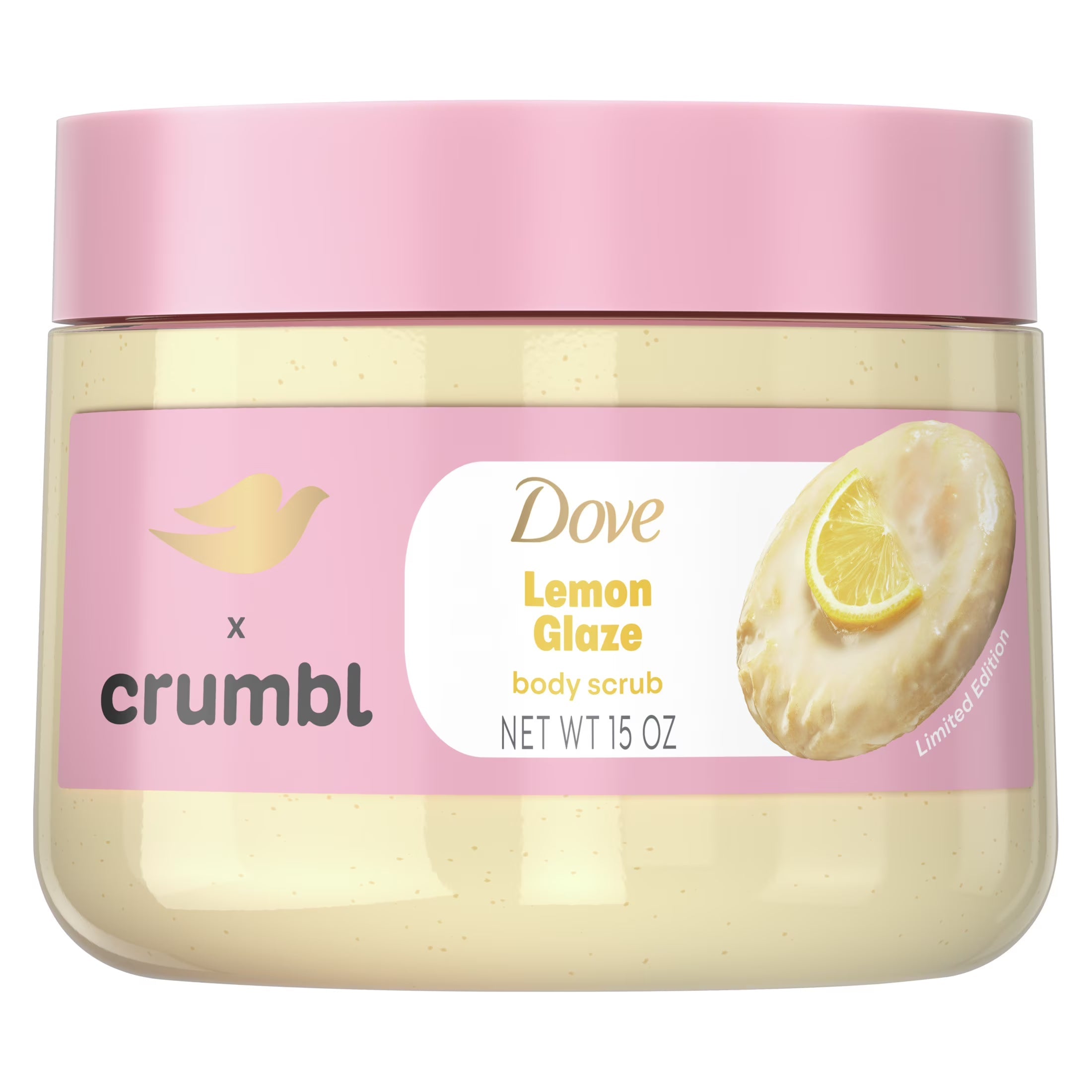 Dove x CRUMBL Lemon Glaze Body Scrub 15oz (USA) (Pre-Order)