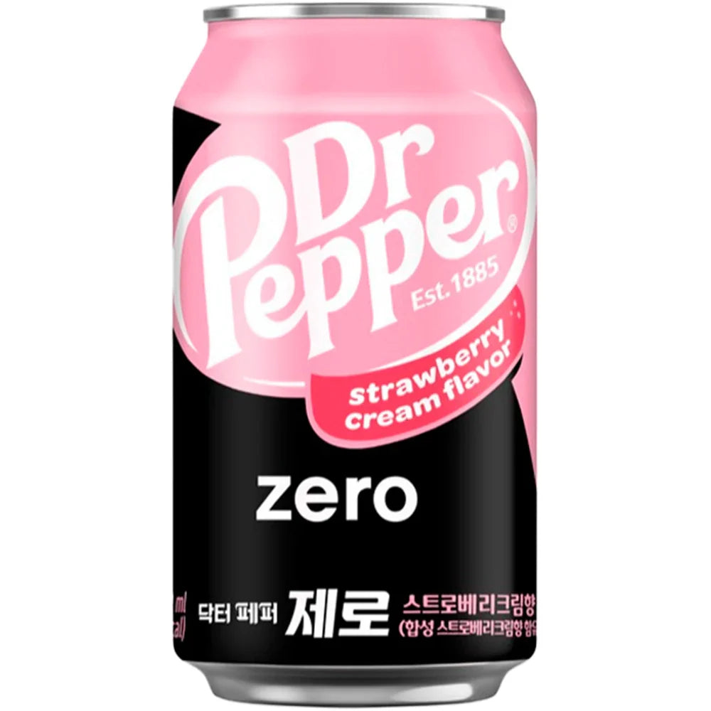 Dr Pepper Zero Strawberry Cream (Korea) 355ml