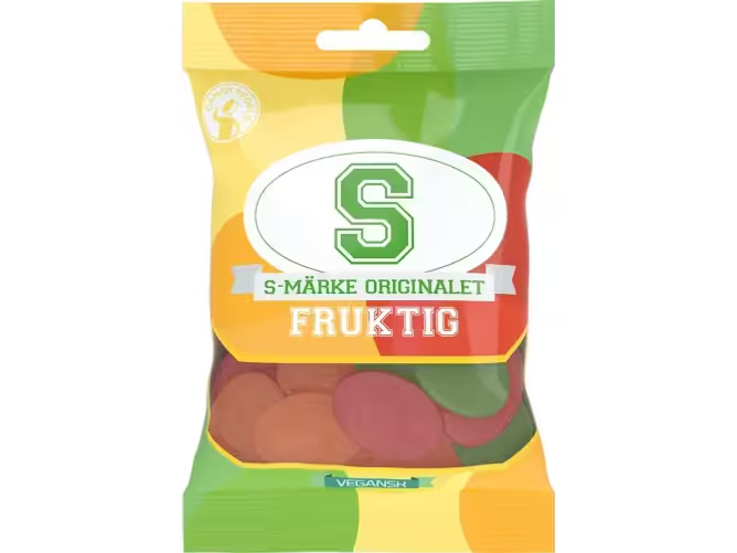 S-Märke Frukt – 70g (Sweden)