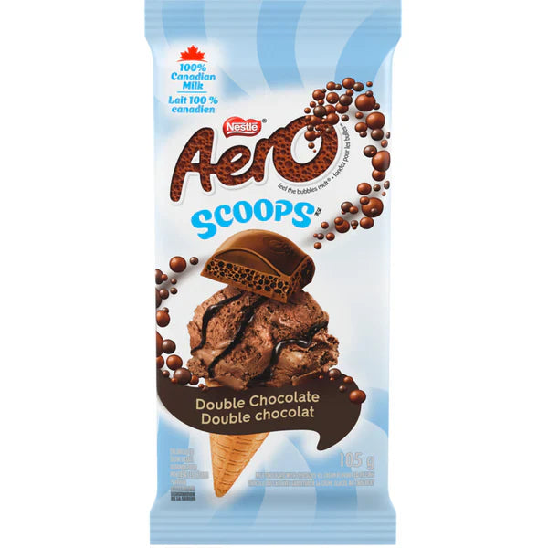 Aero Scoops Double Chocolate Bar 100g