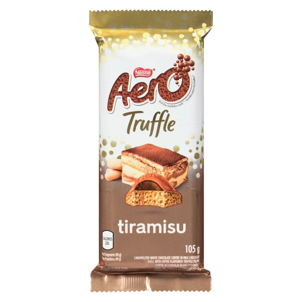 Aero Truffle Tiramisu Chocolate Bar 105g