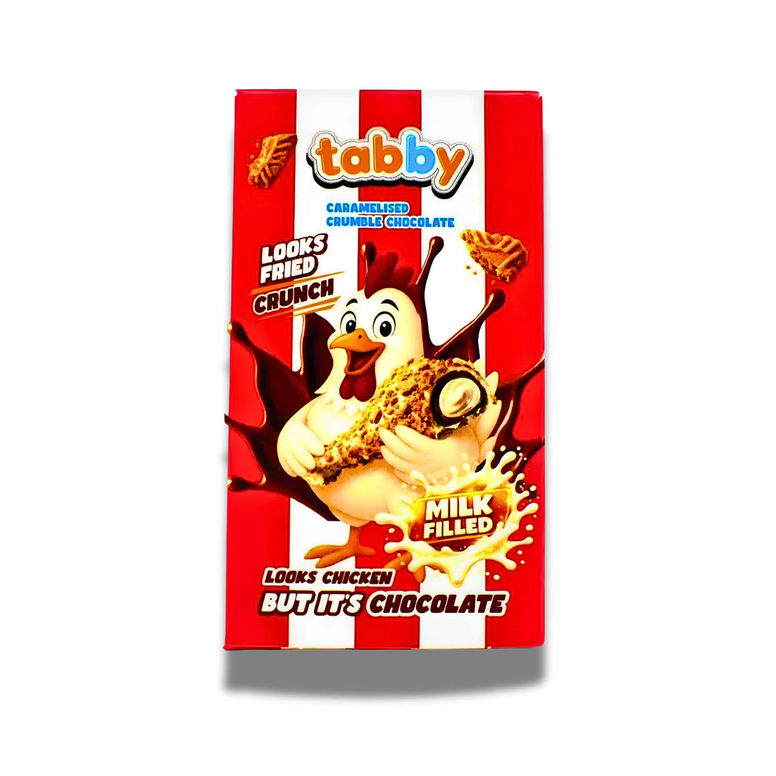 Tabby Caramelised Crumble Chocolate Milk Filled
