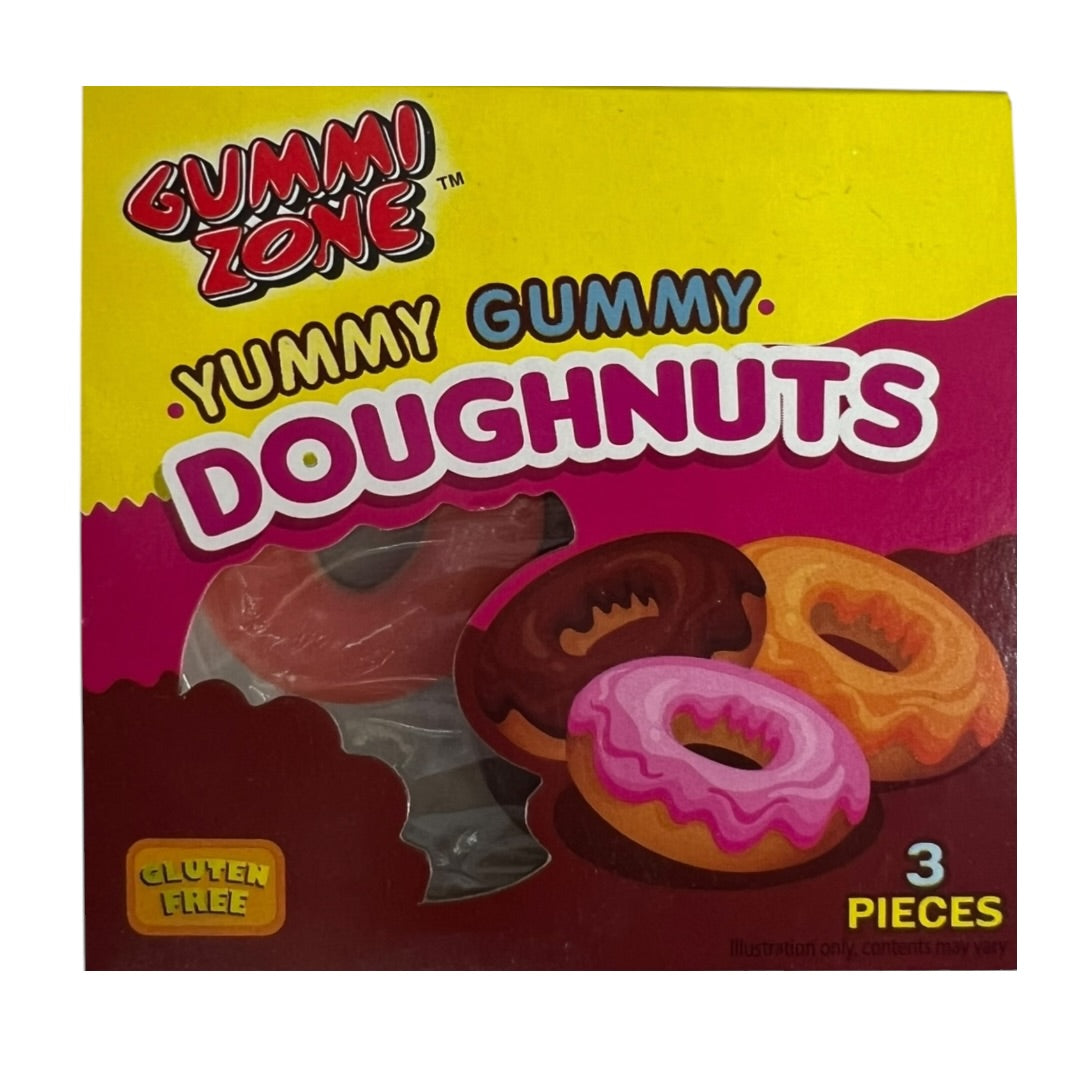 Gummi Zone Yummy Gummy Doughnuts 3 Pieces (45g)