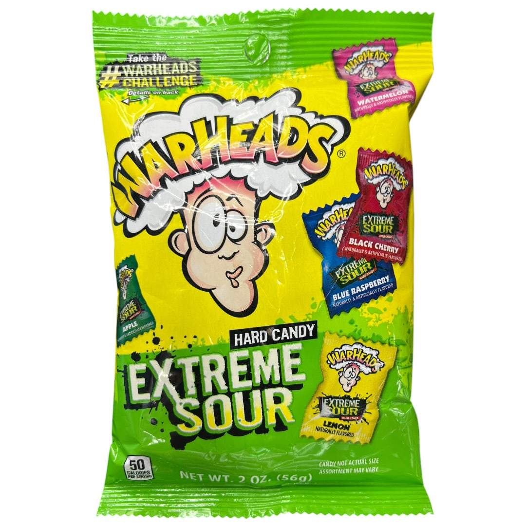 Warheads Extreme Sour Hard Candy 56g