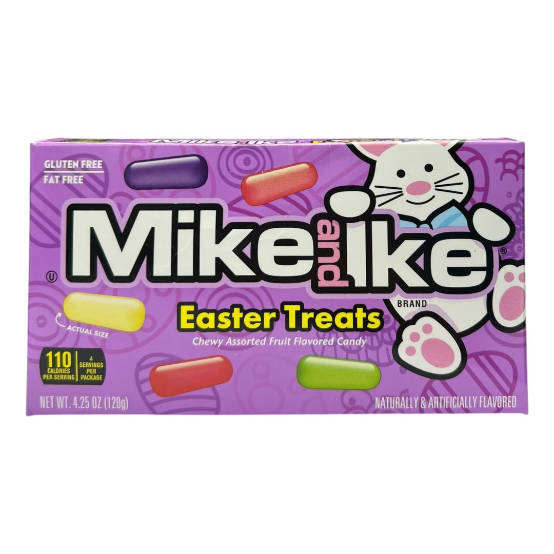 Mike and Ike Easter Treats Chewy Assorted Fruit Candy 120g