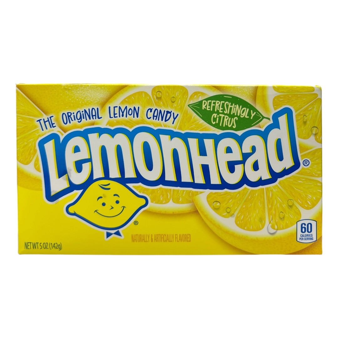 Lemonhead Original Lemon Candy Theatre Box 142g