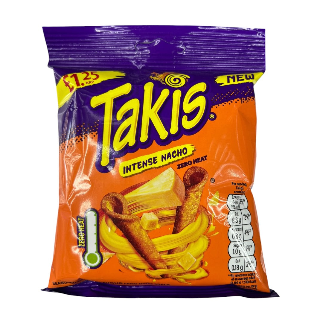 Takis Intense Nacho Zero Heat 50g