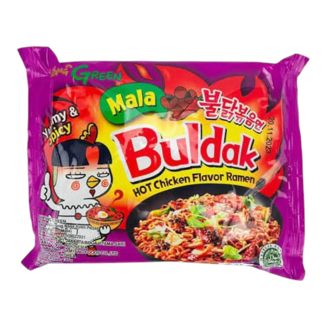 Samyang Buldak Mala Hot Chicken Flavour Ramen 140g