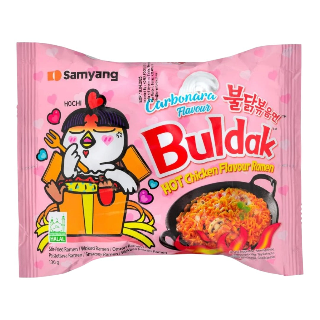 Samyang Buldak Carbonara Flavour Hot Chicken Ramen 130g