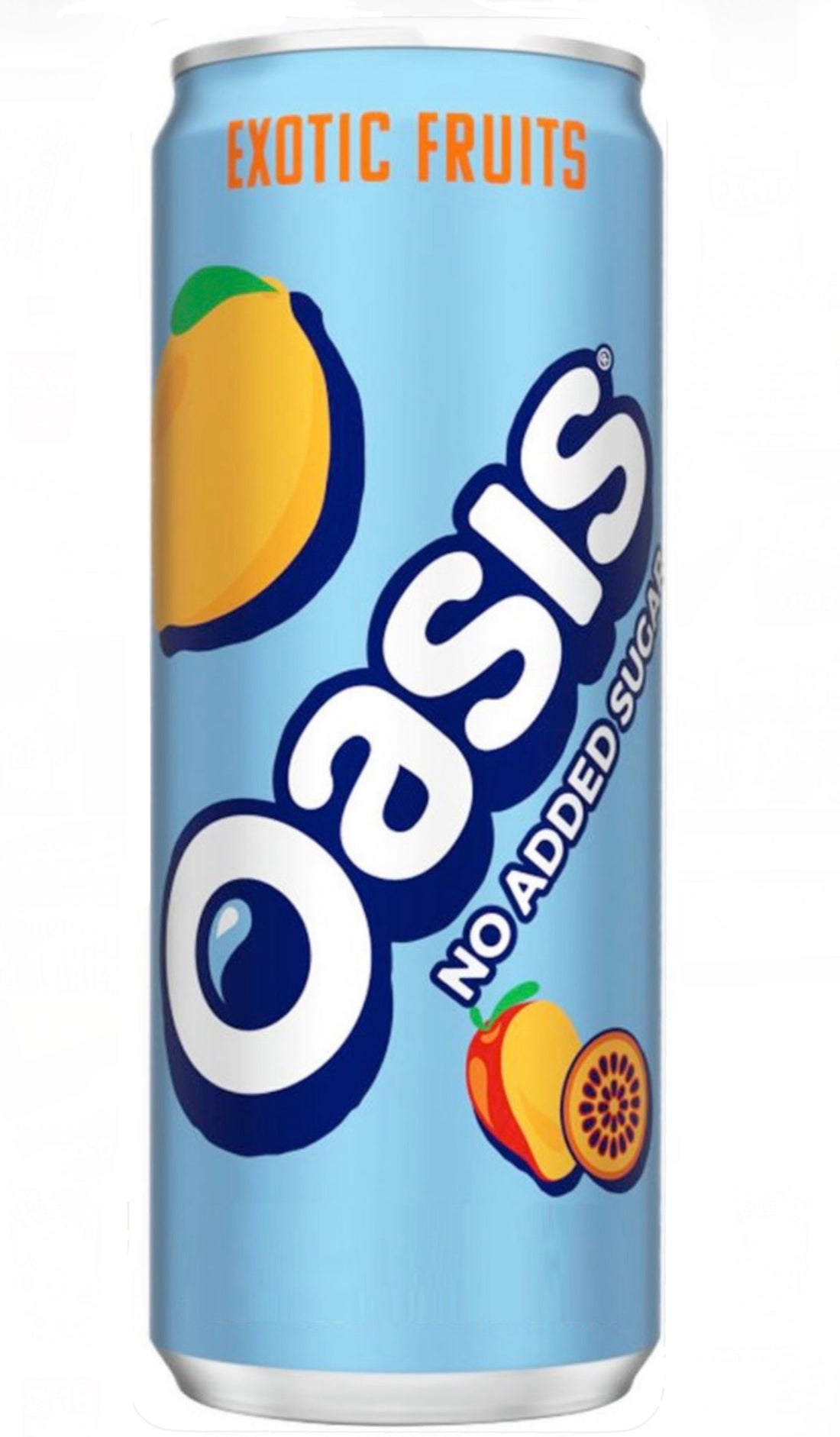 Oasis Exotic Fruits No Added Sugar (330ml)