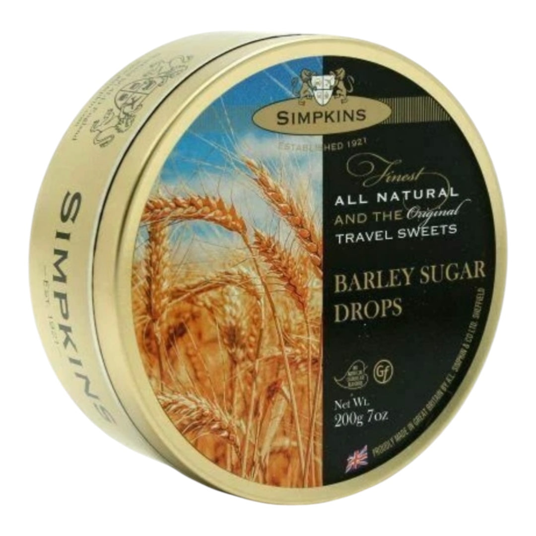 Simpkins Barley Sugar Drops Travel Sweets 200g