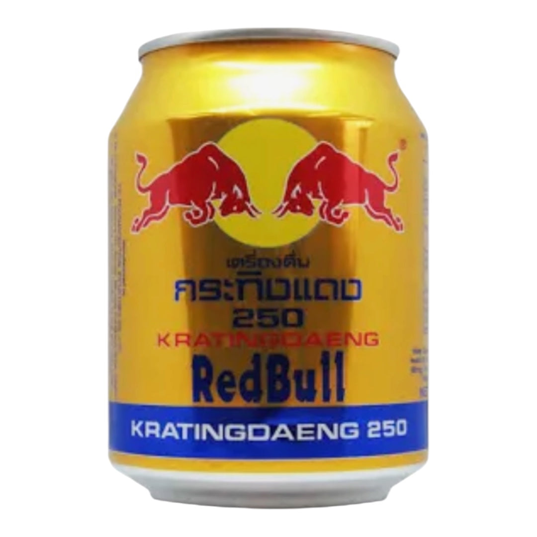 Red Bull Kratingdaeng 250 Thai Original Energy Drink (250ml)