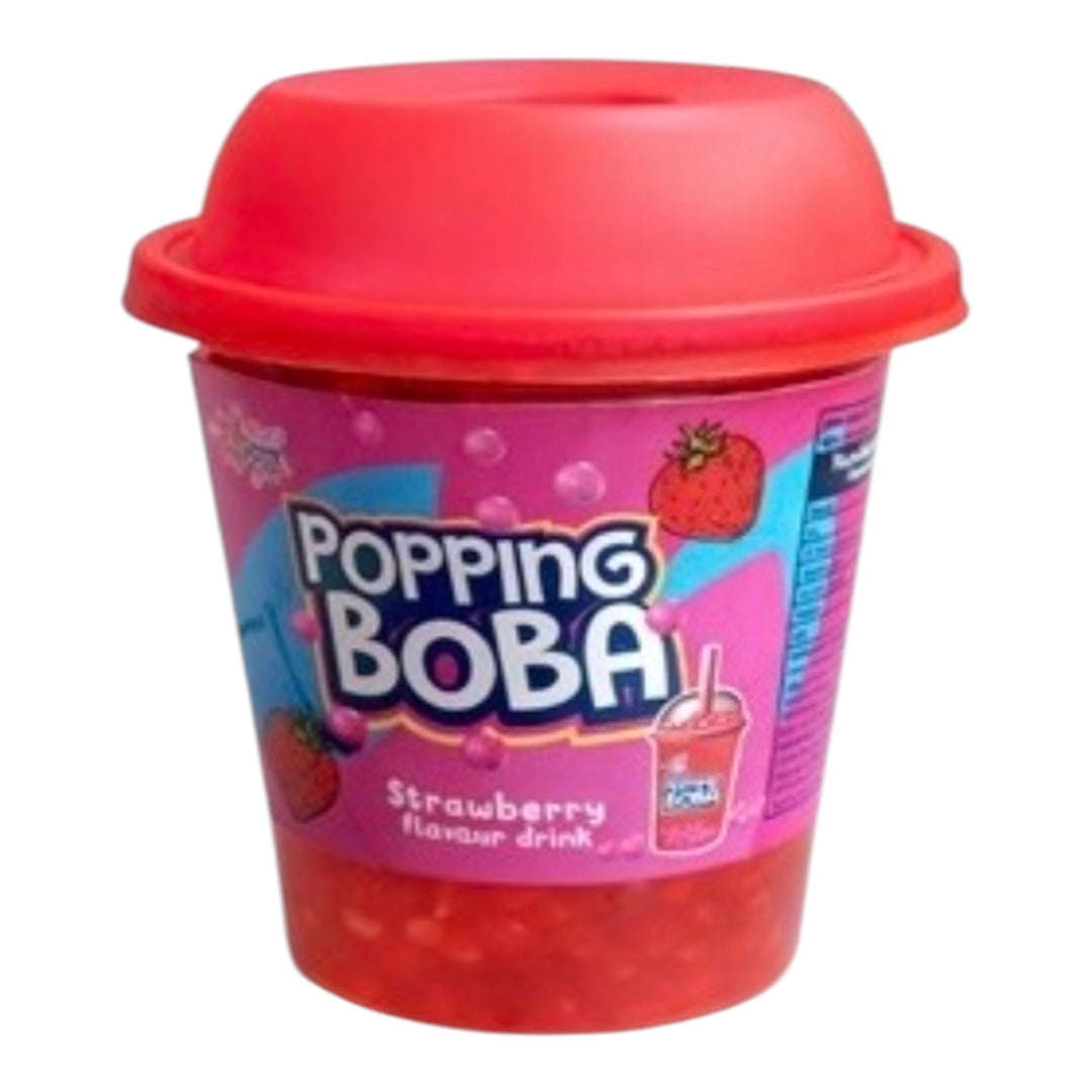 Popping Boba Strawberry Flavour Drink (130ml)