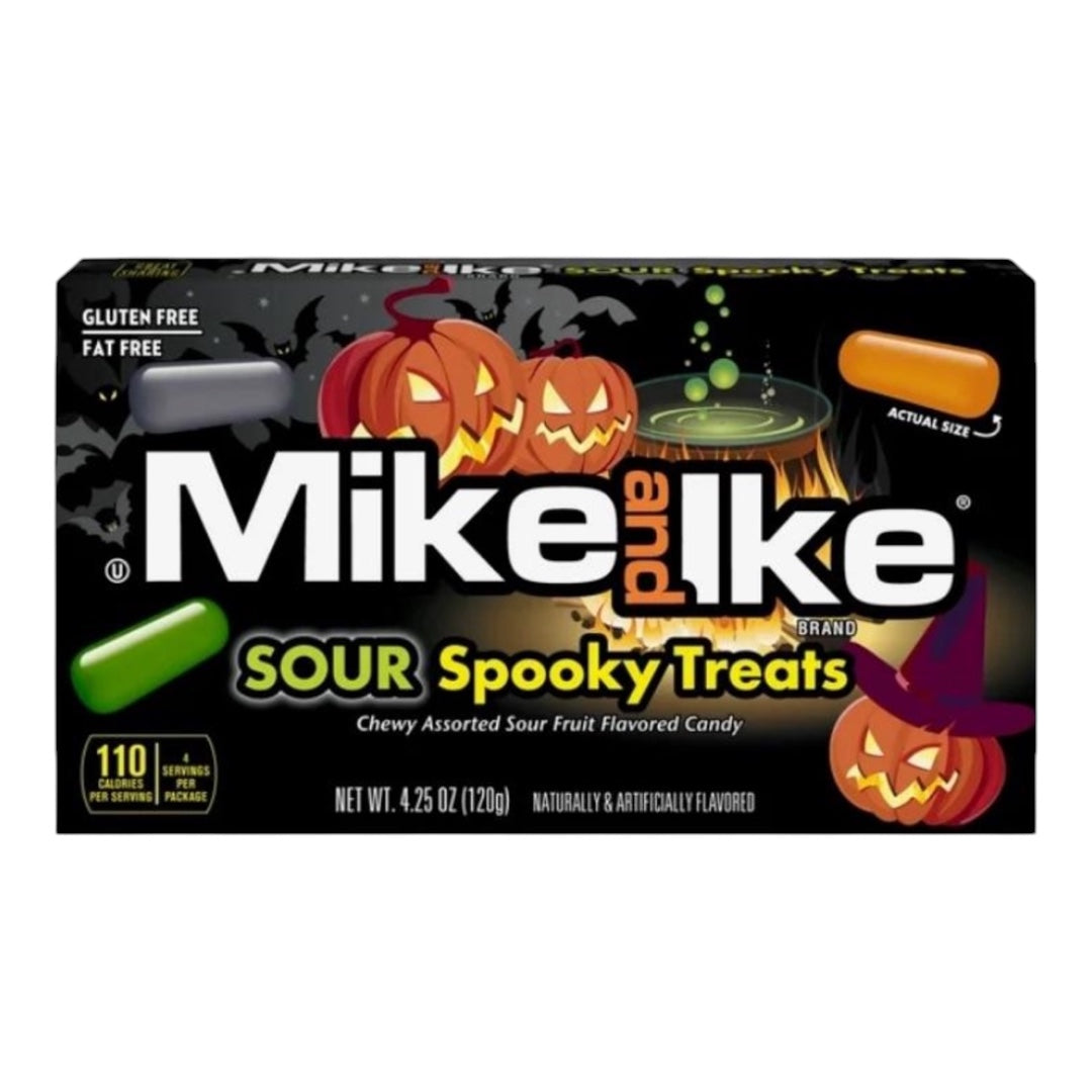 Mike and Ike Sour Spooky Treats Chewy Candy 120g
