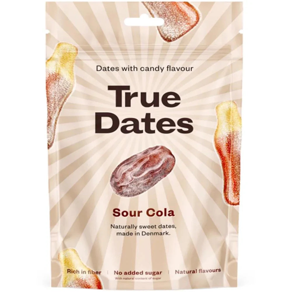 True Dates Sour Cola 100g (Denmark)