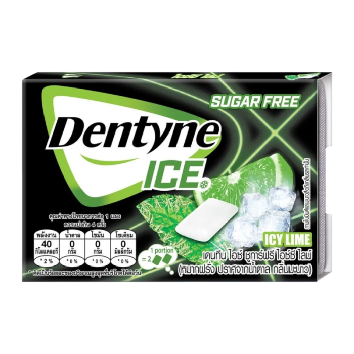 Dentyne Ice Tablet Icy Lime (Thailand) – 8 Tablets