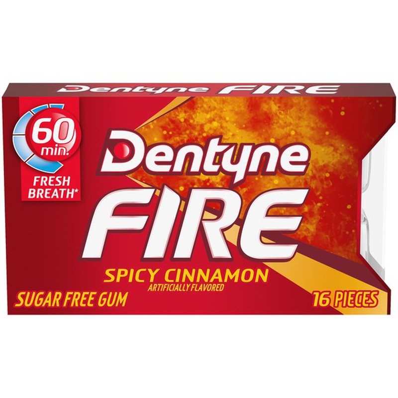 Dentyne Fire Spicy Cinnamon 16 Peices