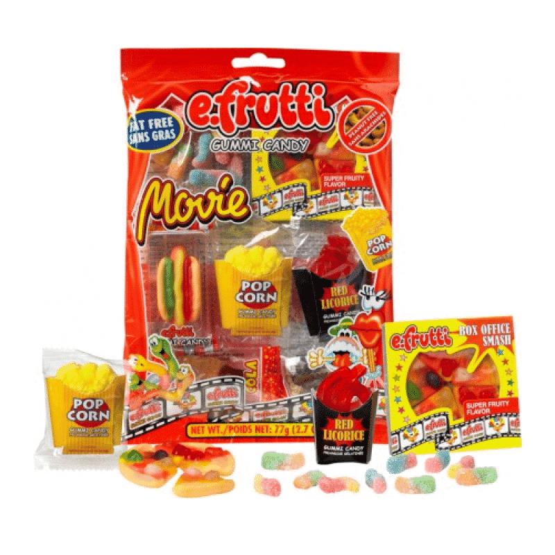 Efrutti Movie Peg Bag 77g