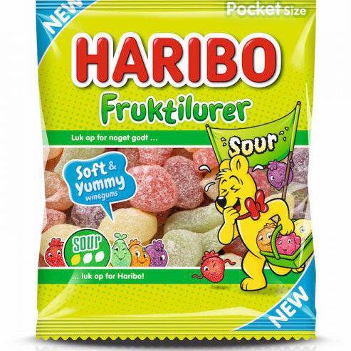 Haribo Fruktilurer Sour (Sweden) 80g
