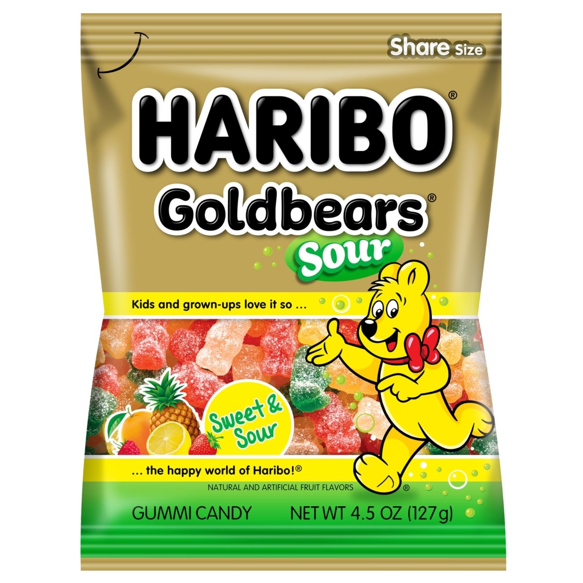 Haribo Goldbears Sour USA 127g