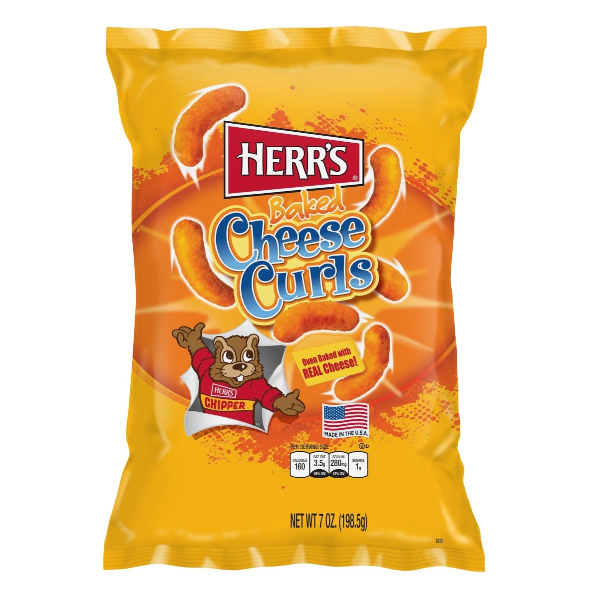 Herrs Baked Cheese Curls 170g