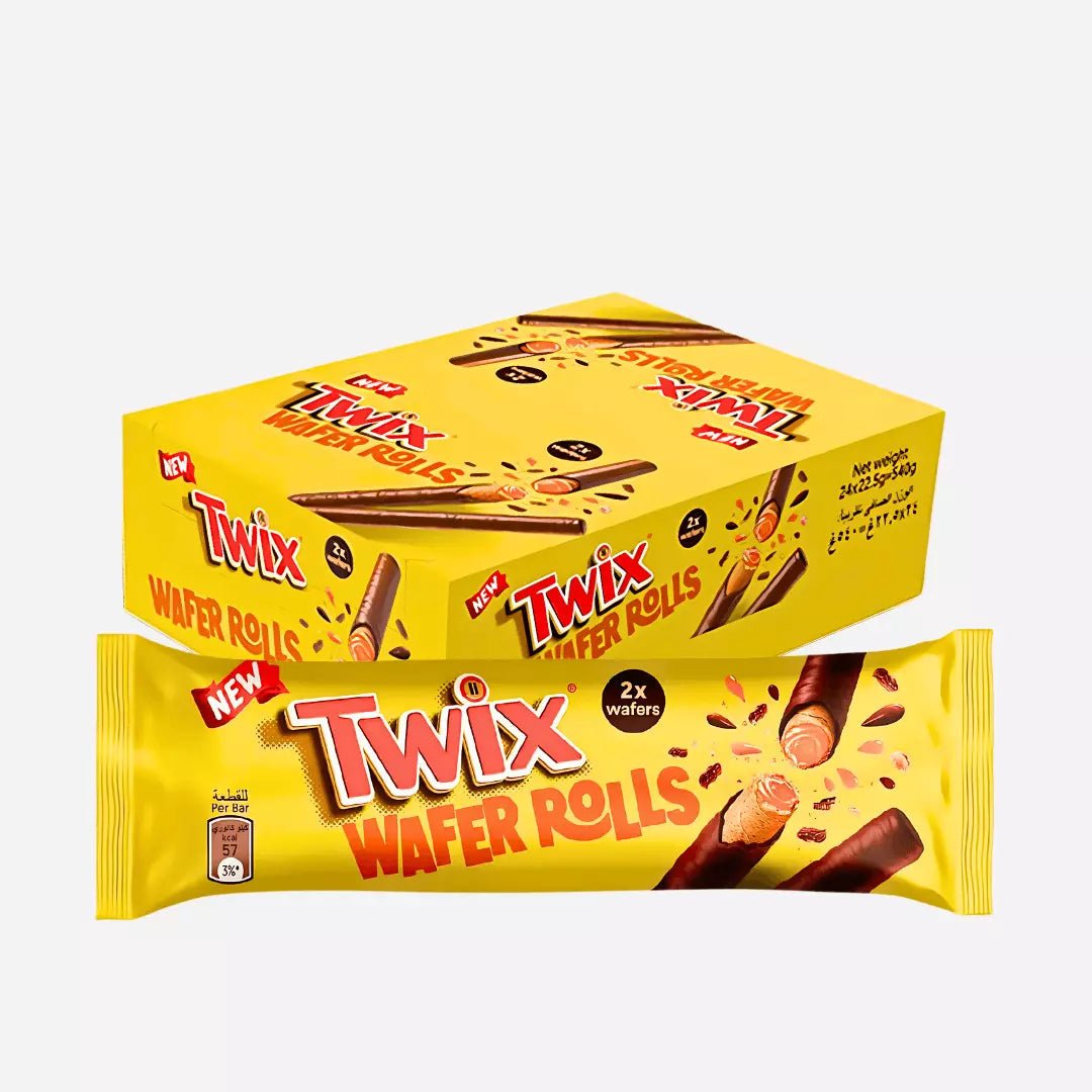 Wholesale Twix Wafer Rolls 24 x 22.5g (Best Before 5/8/25)