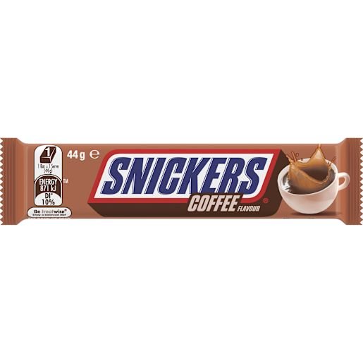 Snickers Coffee Milk Chocolate Bar (Australia) 44g