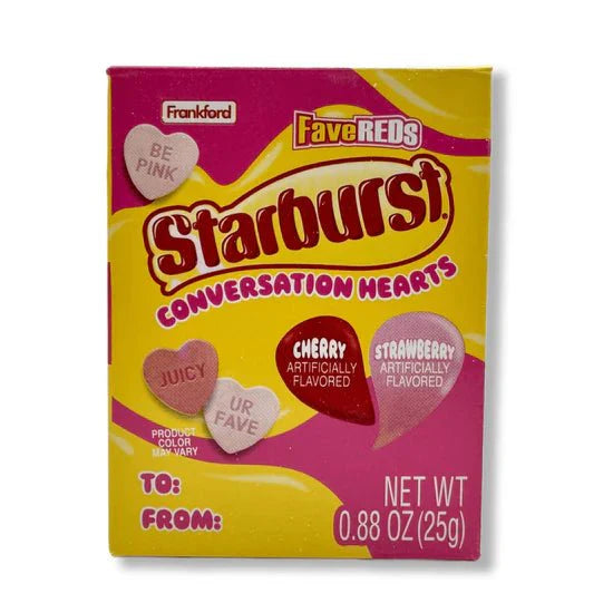 Starburst Conversation Hearts 25g