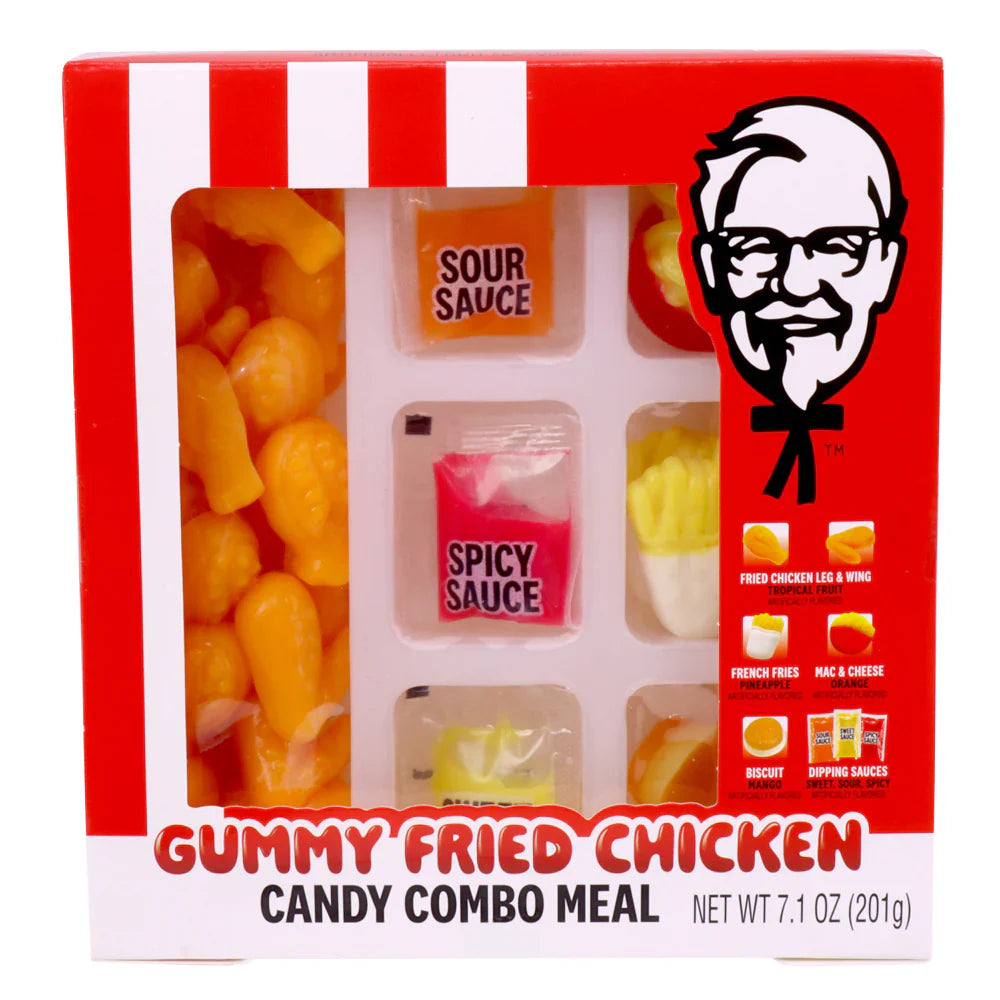KFC Gummy Fried Chicken Candy Combo Meal 201g