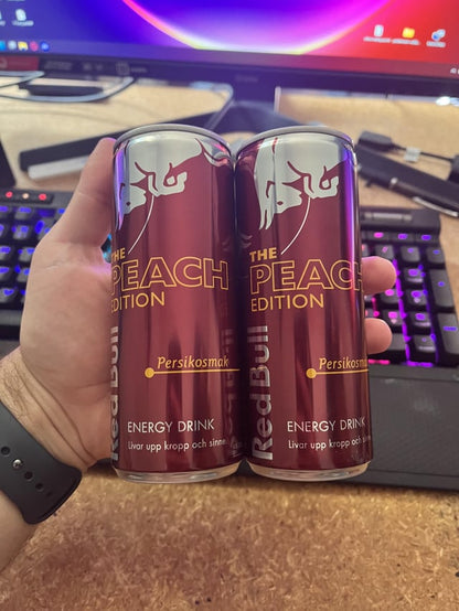 Wholesale Case Red Bull Peach Edition (Sweden) 24 x 250ml | Candy Mail UK