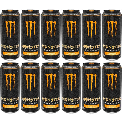 12 Pack Monster Energy Orange Dreamsicle USA 12 x 473ml
