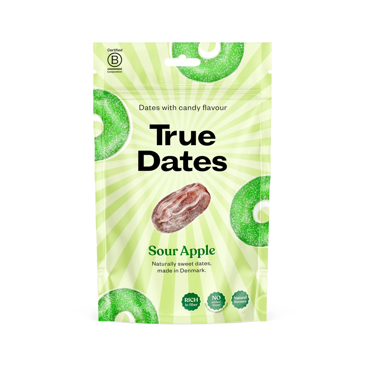 True Dates Sour Apple 100g (Denmark)