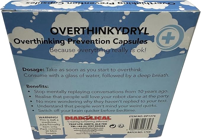 Overthinkydryl Joke Sweets 15g