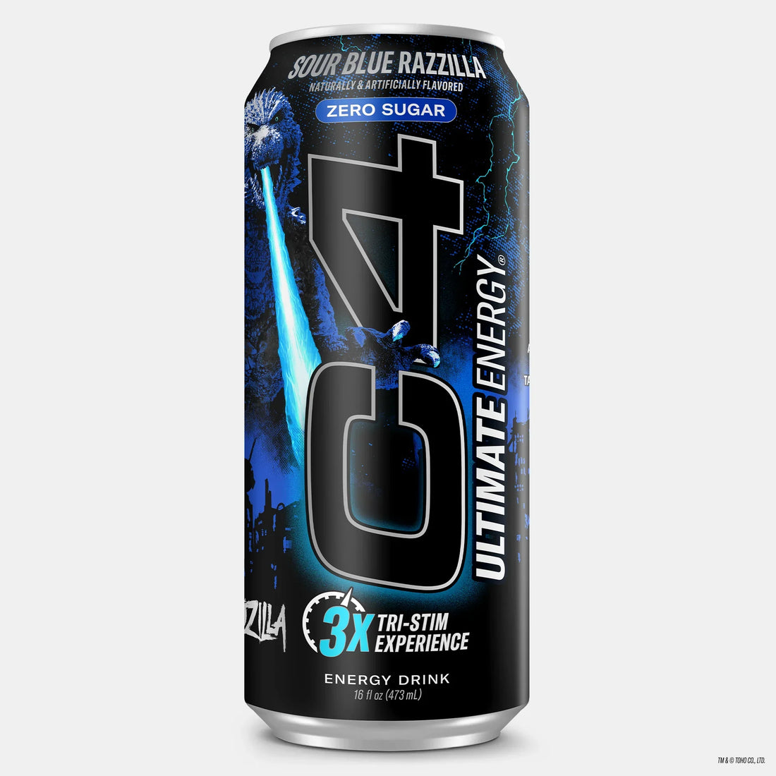 C4 Energy Sour Blue Razzilla 473ml