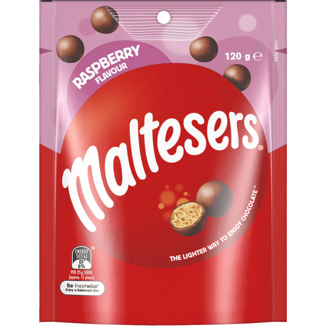 Maltesers Raspberry (Australia) 125g