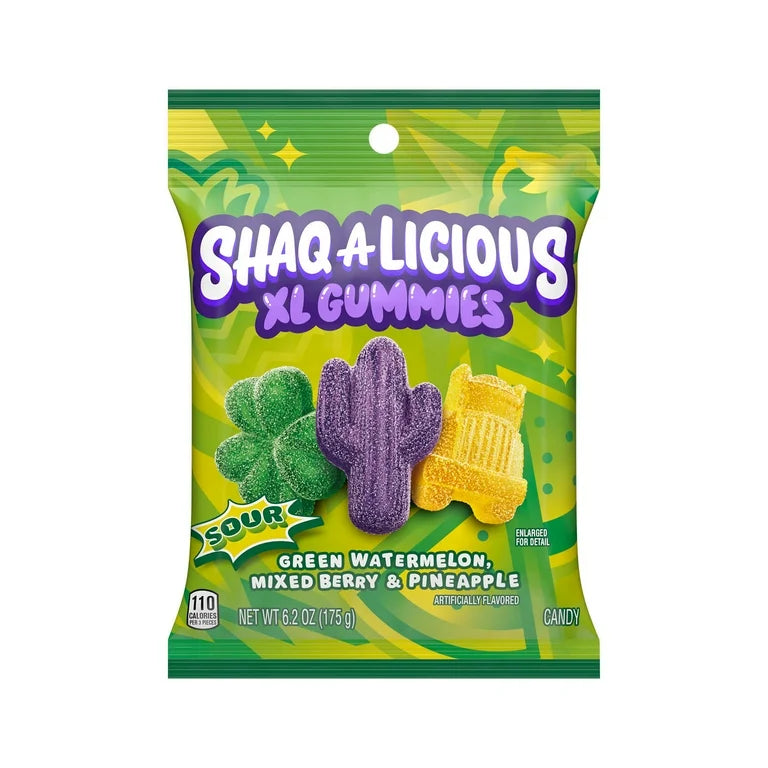 Shaq-A-Licious XL Gummies Sour 175g