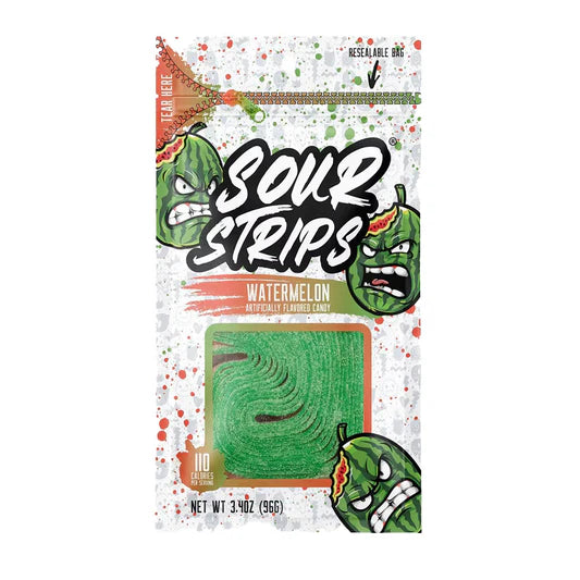 Sour Strips Watermelon Candy 96g