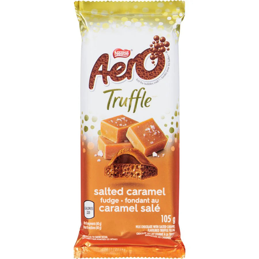 Aero Truffle Salted Caramel Fudge Bar 105g