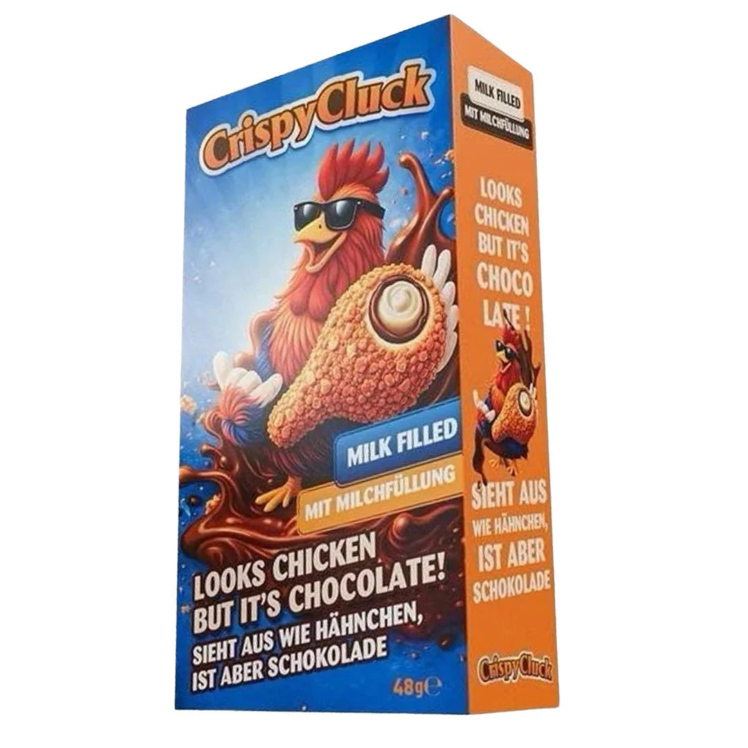 Crispy Cluck Milk Filled Chocolate 48g