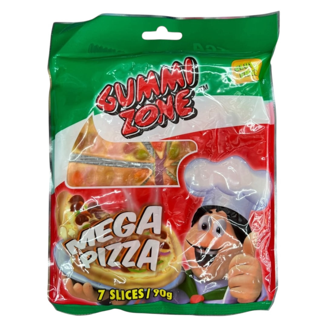 Gummi Zone Mega Pizza Gummy Candy 7 Slices (90g)