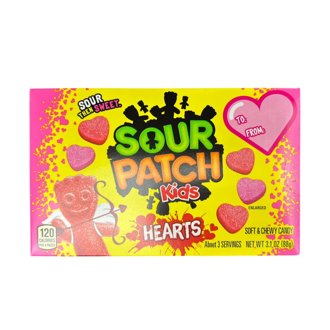 Sour Patch Kids Hearts Soft &amp; Chewy Candy (88g)