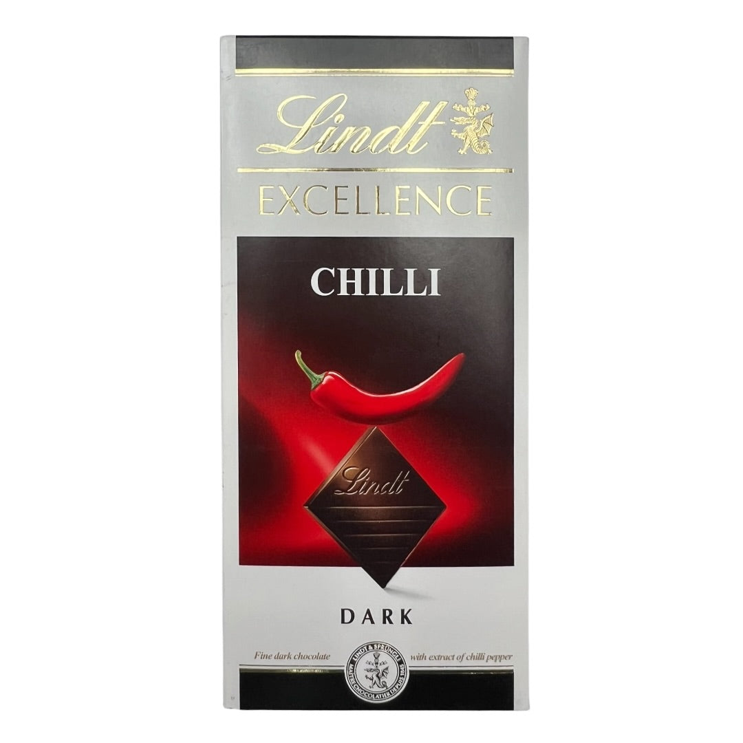 Lindt Excellence Chilli Dark Chocolate Bar 100g