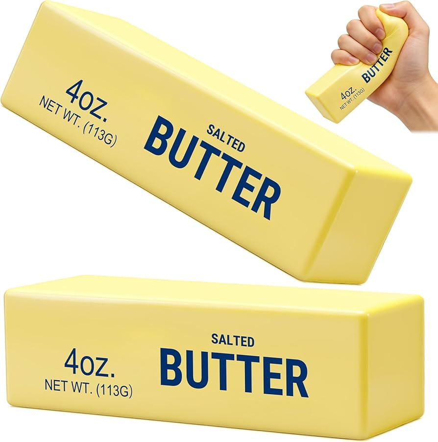 Salted Butter Squishy Stress Toy 113g