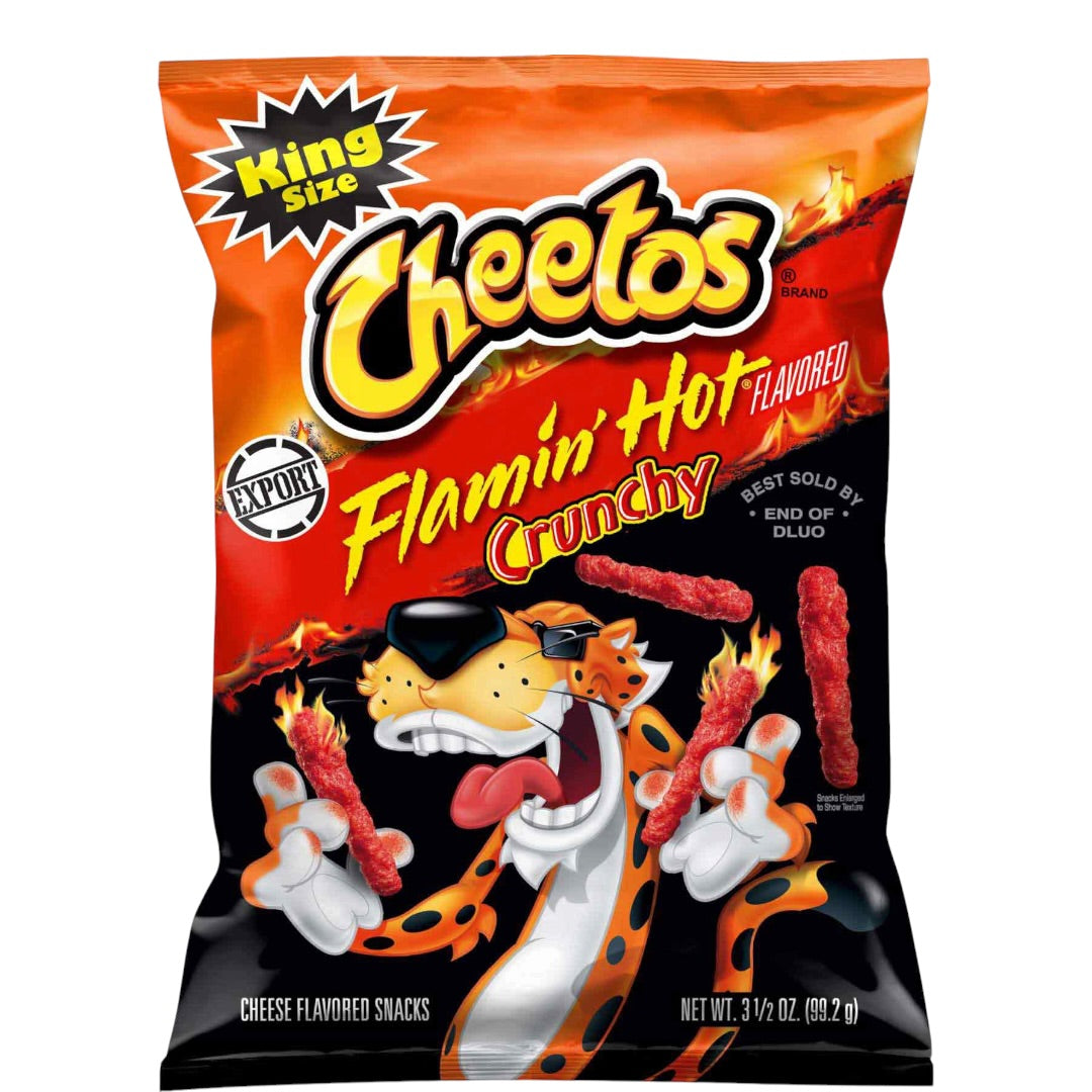 Cheetos Crunchy Flamin&