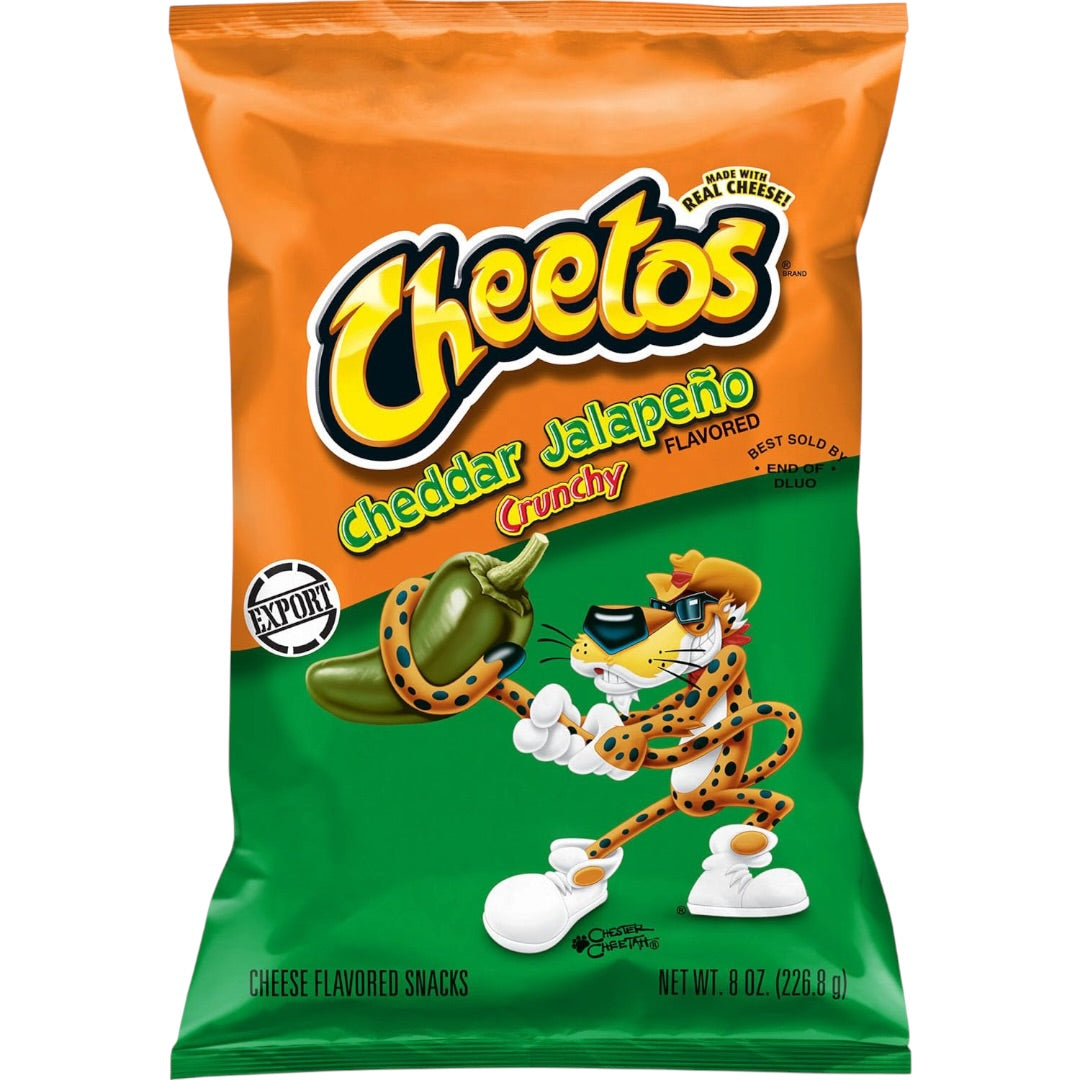 Cheetos Crunchy Cheddar Jalapeño (226.8g)